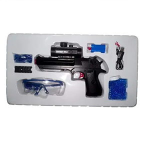 تفنگ اسباب بازی کلت COMBAT MK3 تیر ژله ای مدل Falcons Pistol -اسباب بازی